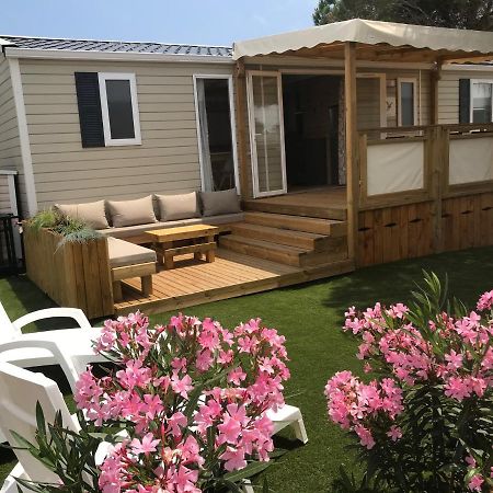 Mobil Home Camping Le Mar Estang Bord De Plage Canet-en-Roussillon Εξωτερικό φωτογραφία