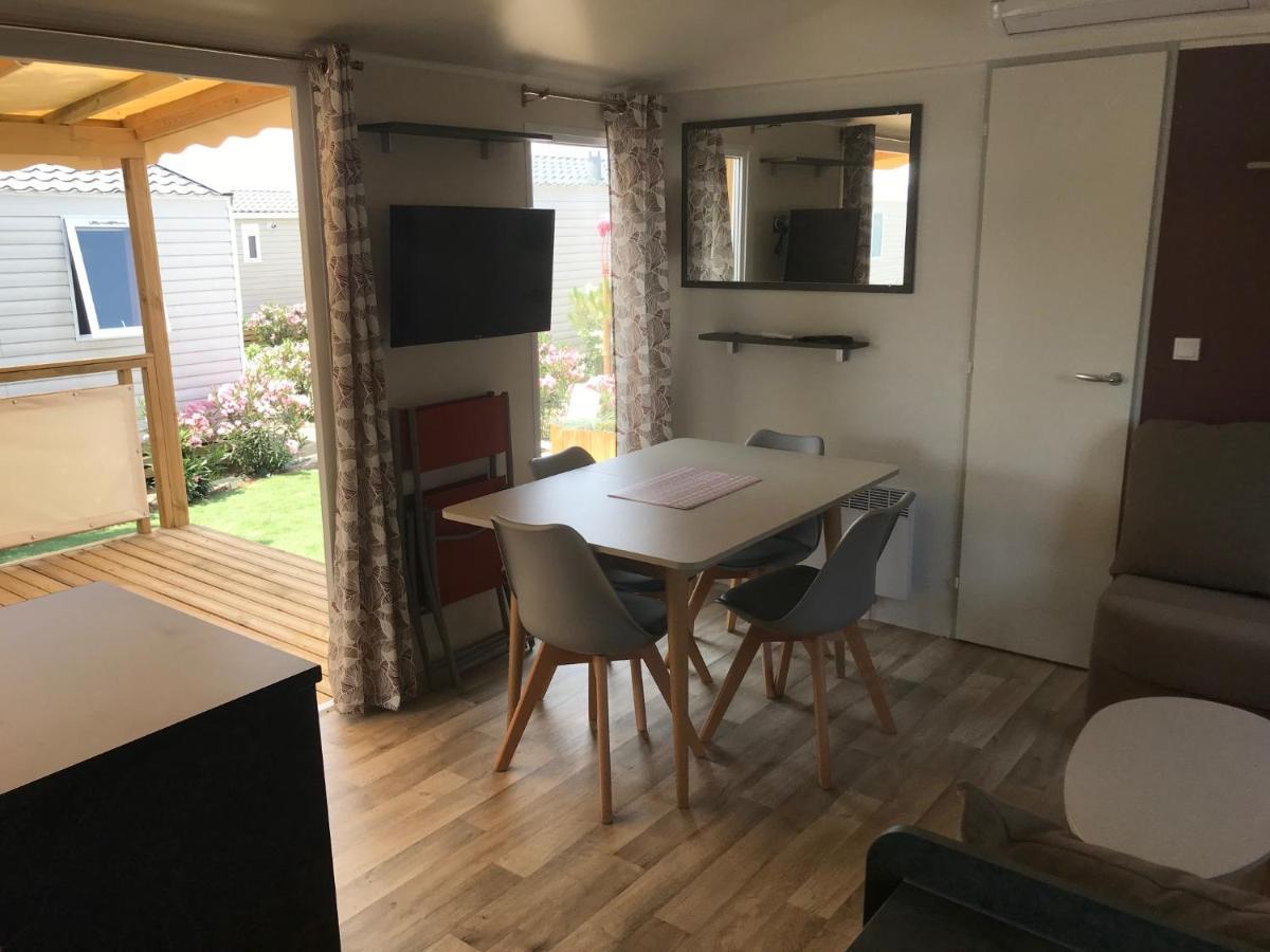 Mobil Home Camping Le Mar Estang Bord De Plage Canet-en-Roussillon Εξωτερικό φωτογραφία