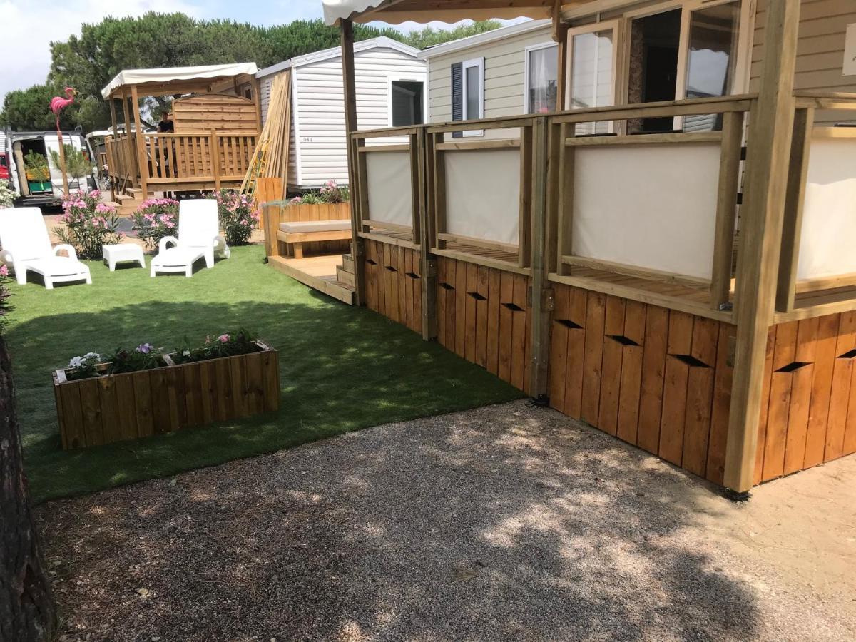 Mobil Home Camping Le Mar Estang Bord De Plage Canet-en-Roussillon Εξωτερικό φωτογραφία